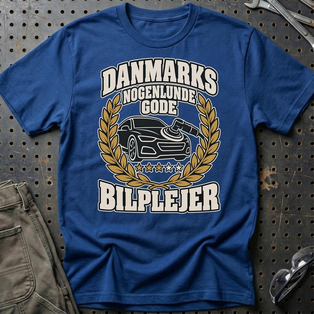 
Produktbillede af Bilplejer – Danmarks Nogenlunde Gode T-Shirt