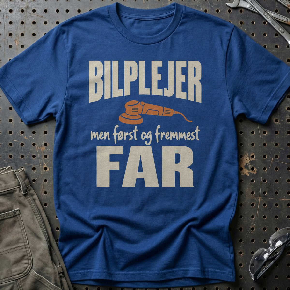 
Produktbillede af Bilplejer – Men Først Og Fremmest Far T-Shirt