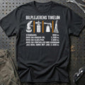 Bilplejerens Timeløn T-Shirt-Beklædning-Garage Culture-Sort-S-Garage Culture Shop- garage - man cave - merchandise