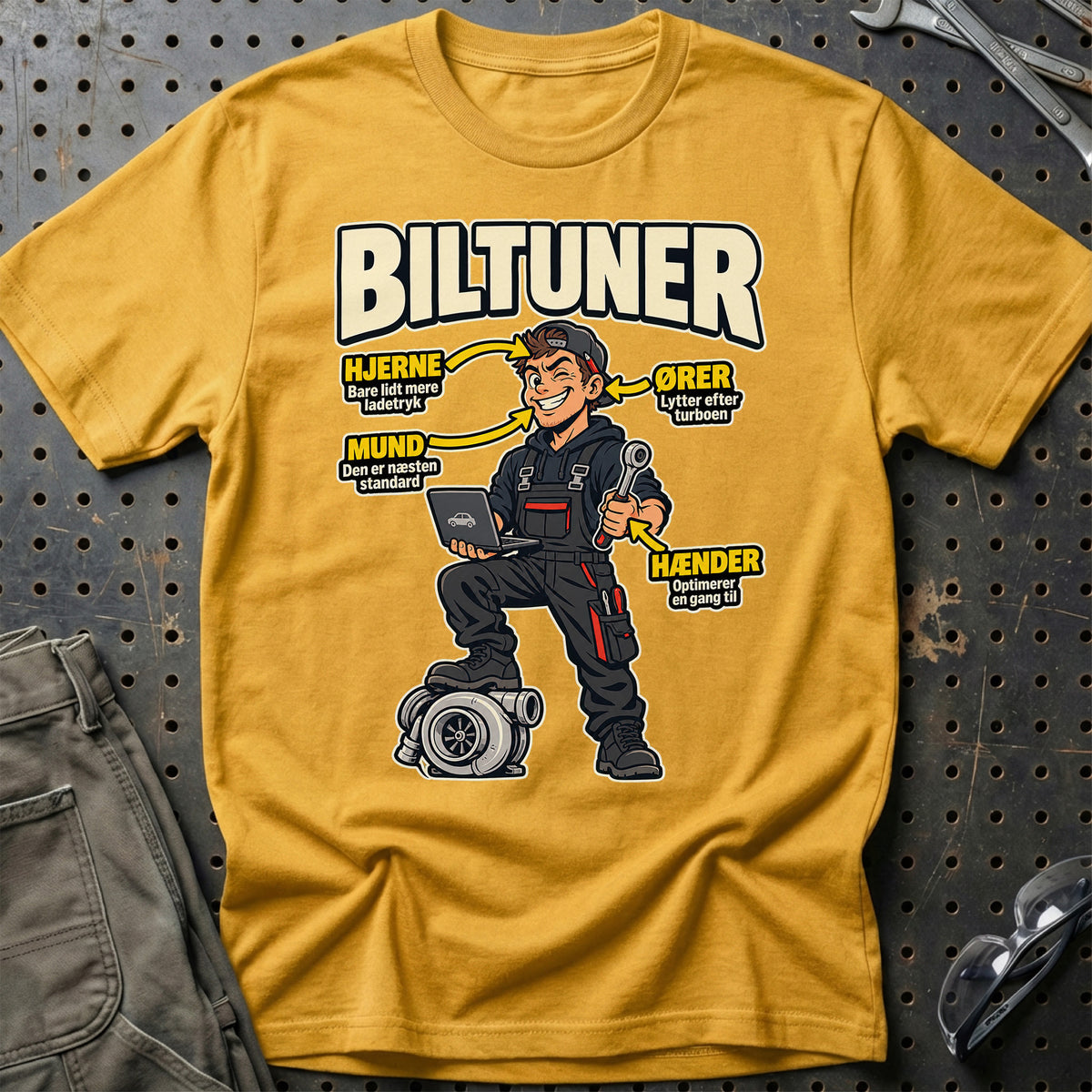 
Produktbillede af Biltuner – Anatomi T-Shirt