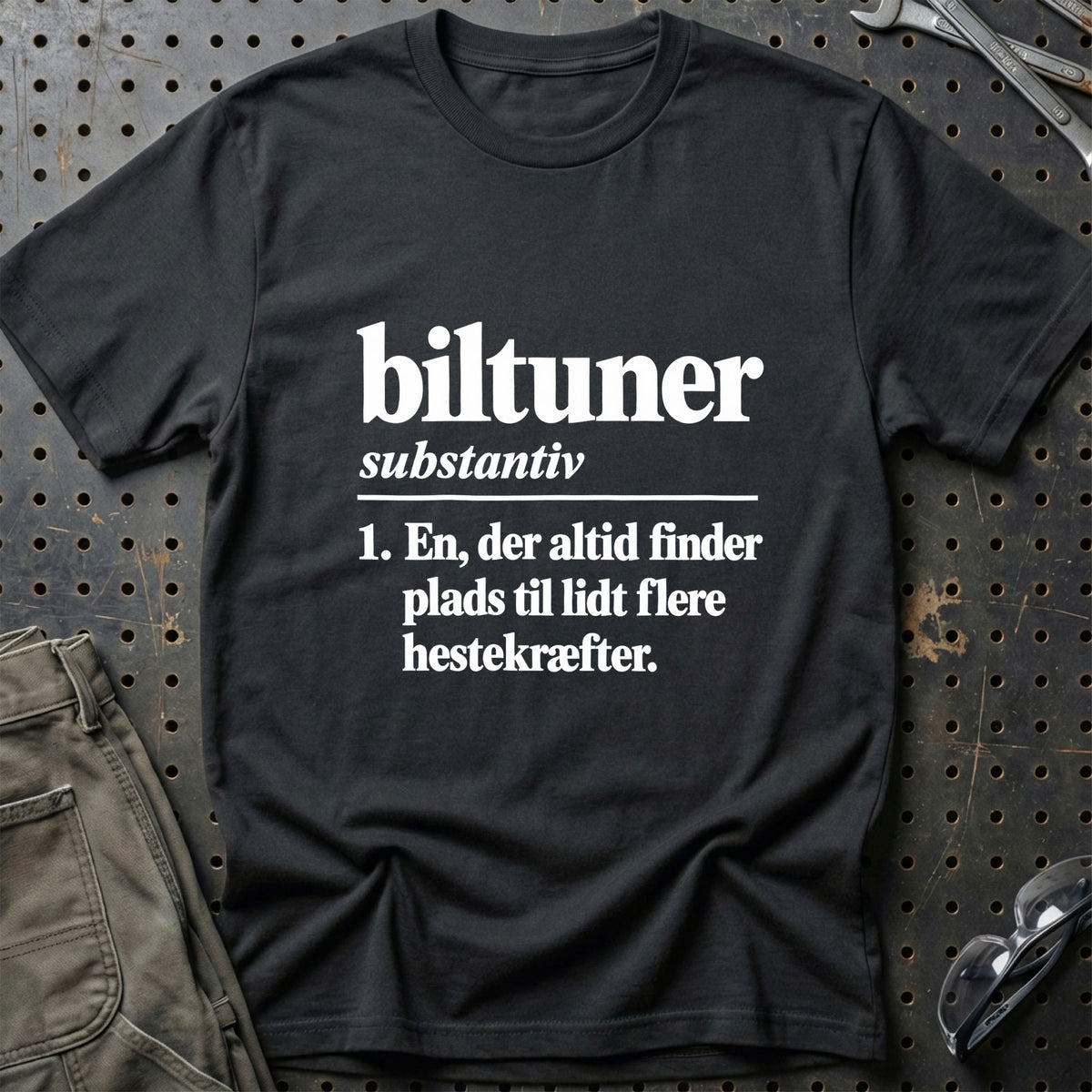 
Biltuner – Definition T-Shirt – Sort