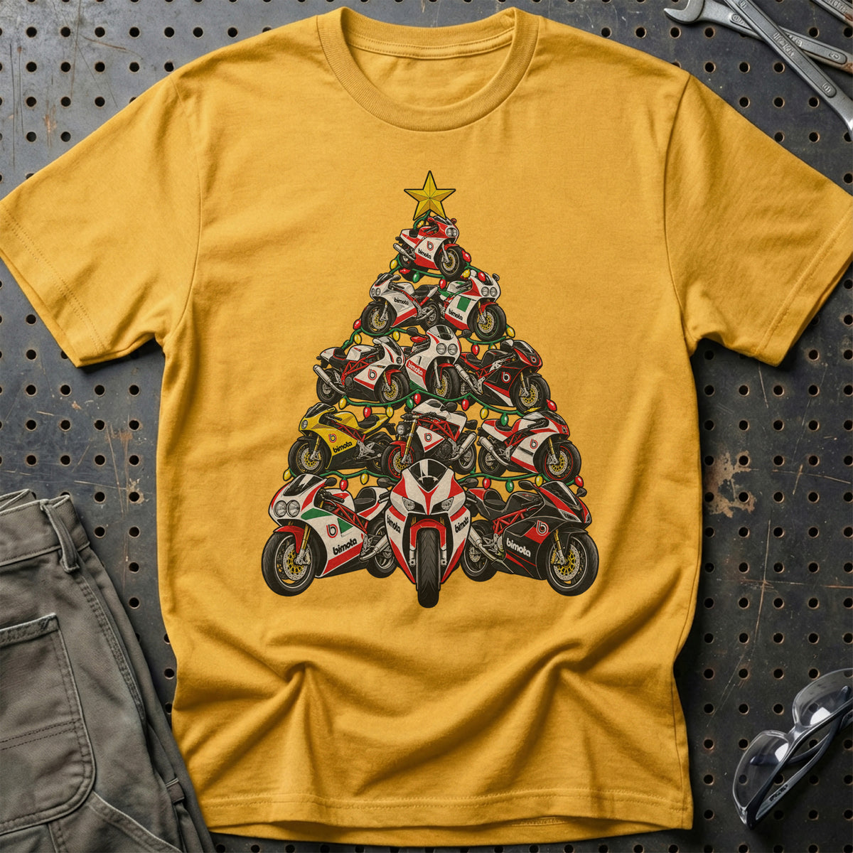 
Produktbillede af Bimota Juletræ T-Shirt