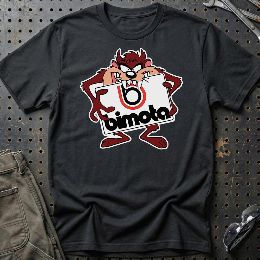 Bimota TAZ T-Shirt-Beklædning-Bimota-Sort-S-Garage Culture Shop- garage - man cave - merchandise