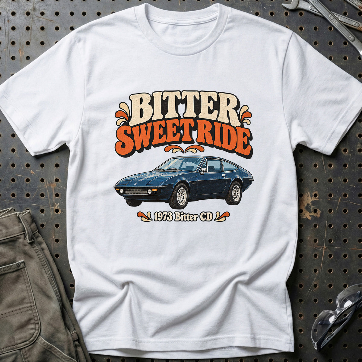 
Bitter CD 1973 – Bitter Sweet Ride T-Shirt – Hvid
