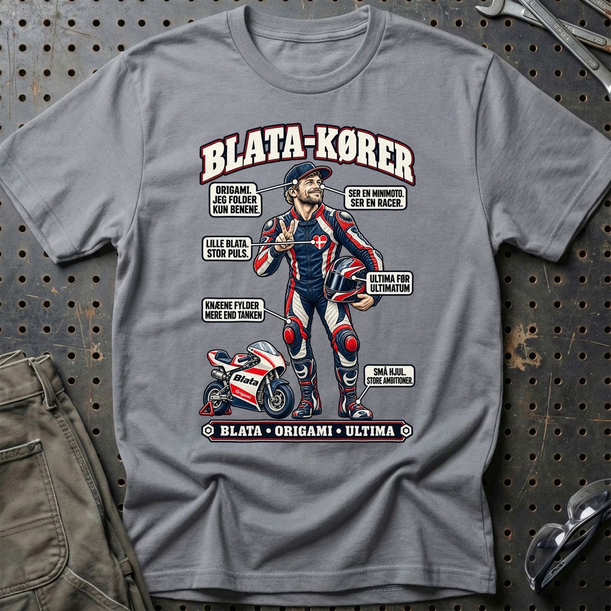 
Blata-Kører T-Shirt – Grå Sport