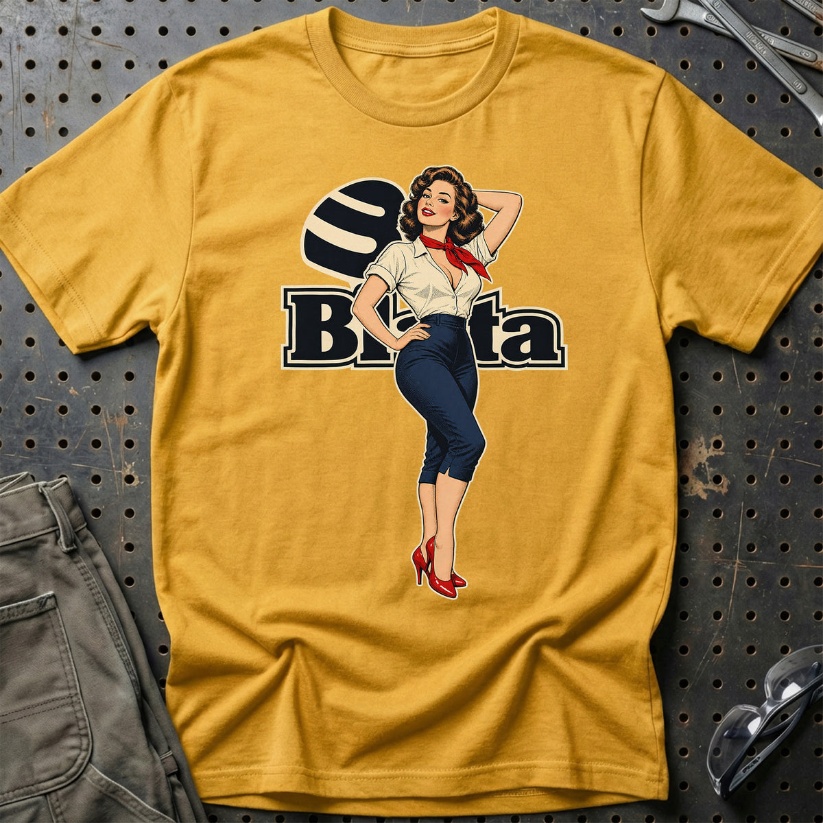 
Produktbillede af Blata Retro Pinup T-Shirt