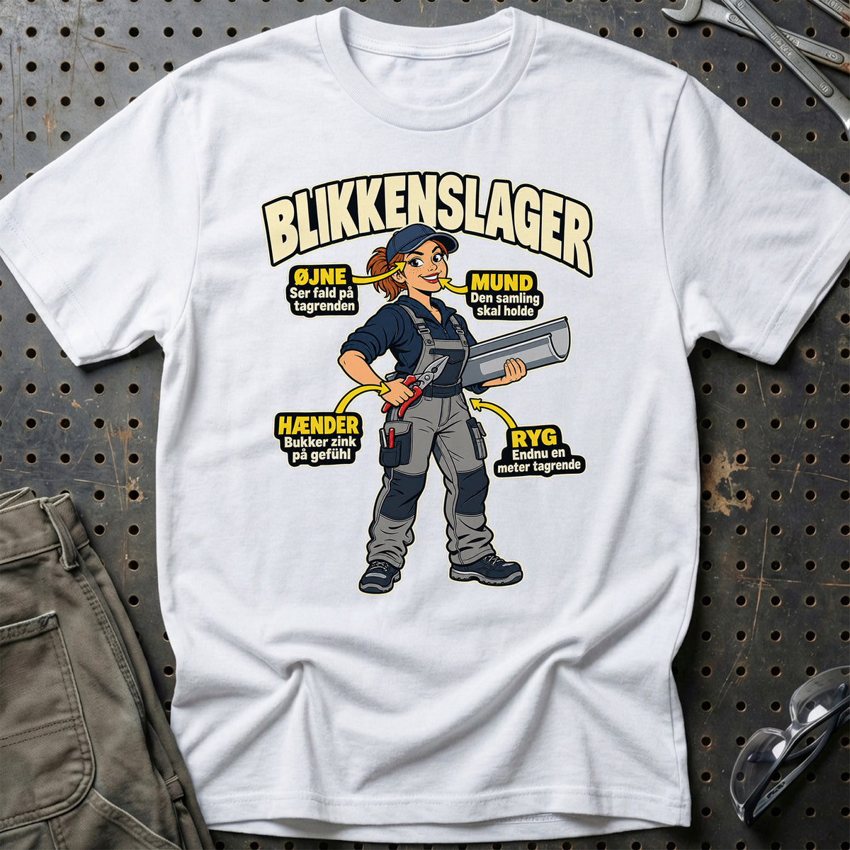 
Produktbillede af Blikkenslager – Anatomi T-Shirt