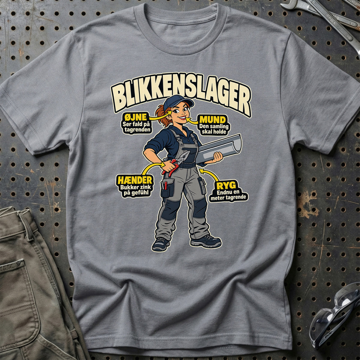 
Produktbillede af Blikkenslager – Anatomi T-Shirt