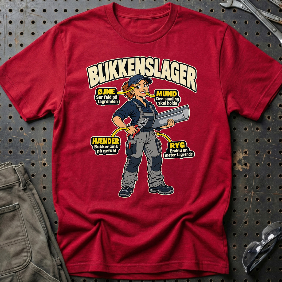 
Produktbillede af Blikkenslager – Anatomi T-Shirt