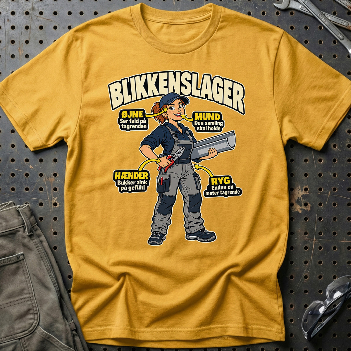 
Produktbillede af Blikkenslager – Anatomi T-Shirt