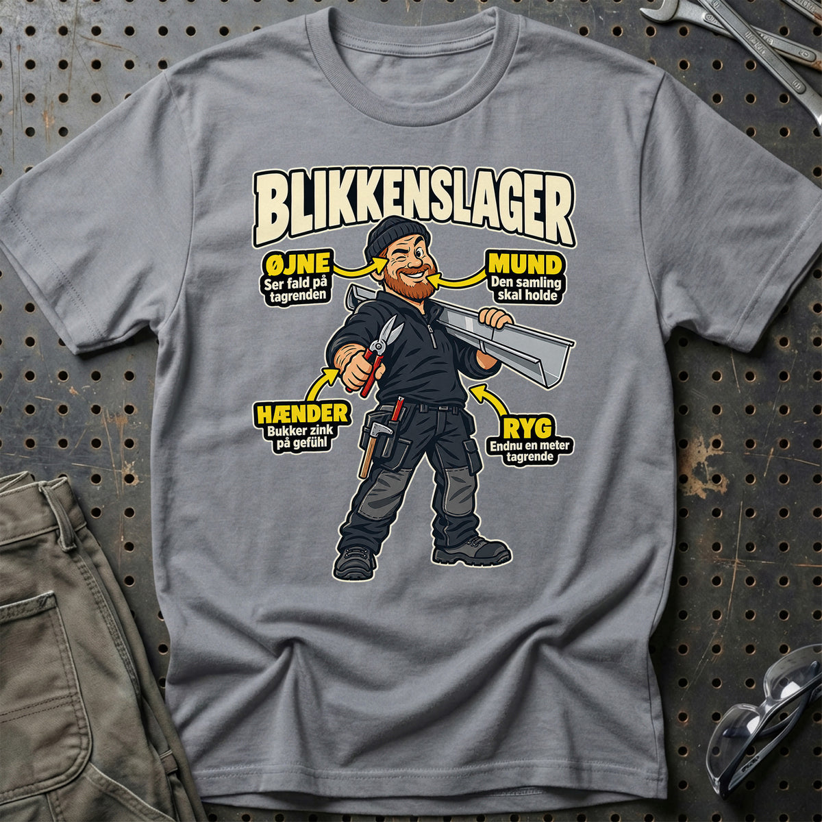 
Produktbillede af Blikkenslager – Anatomi T-Shirt
