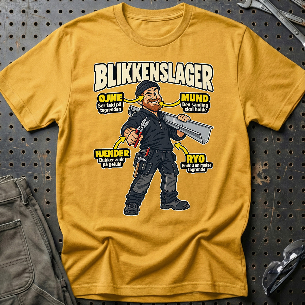 
Produktbillede af Blikkenslager – Anatomi T-Shirt