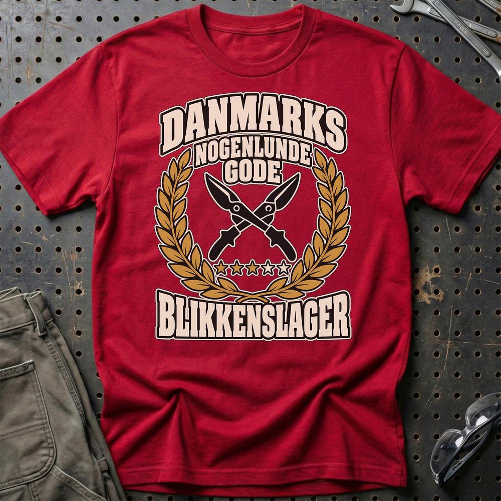 
Produktbillede af Blikkenslager – Danmarks Nogenlunde Gode T-Shirt