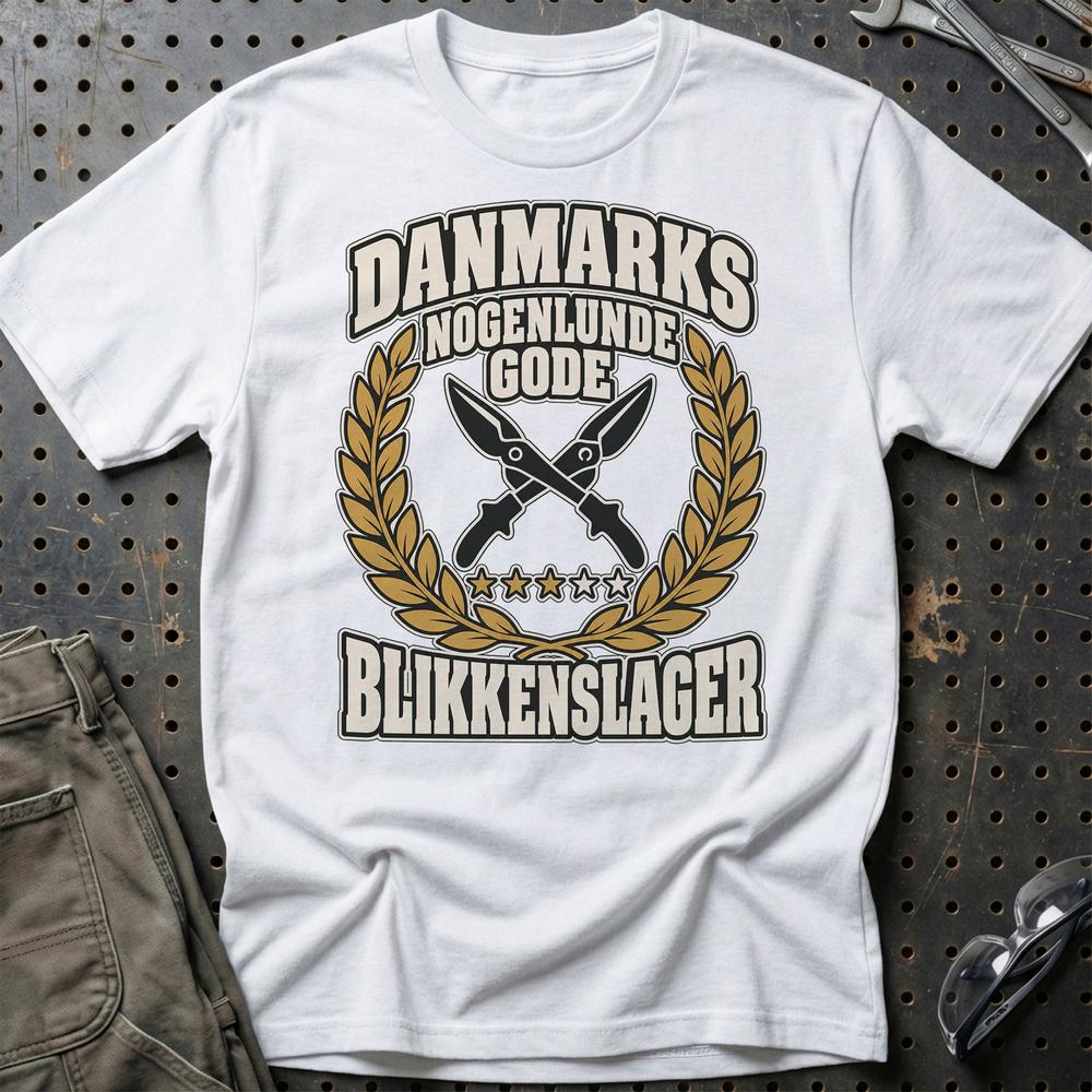 
Produktbillede af Blikkenslager – Danmarks Nogenlunde Gode T-Shirt
