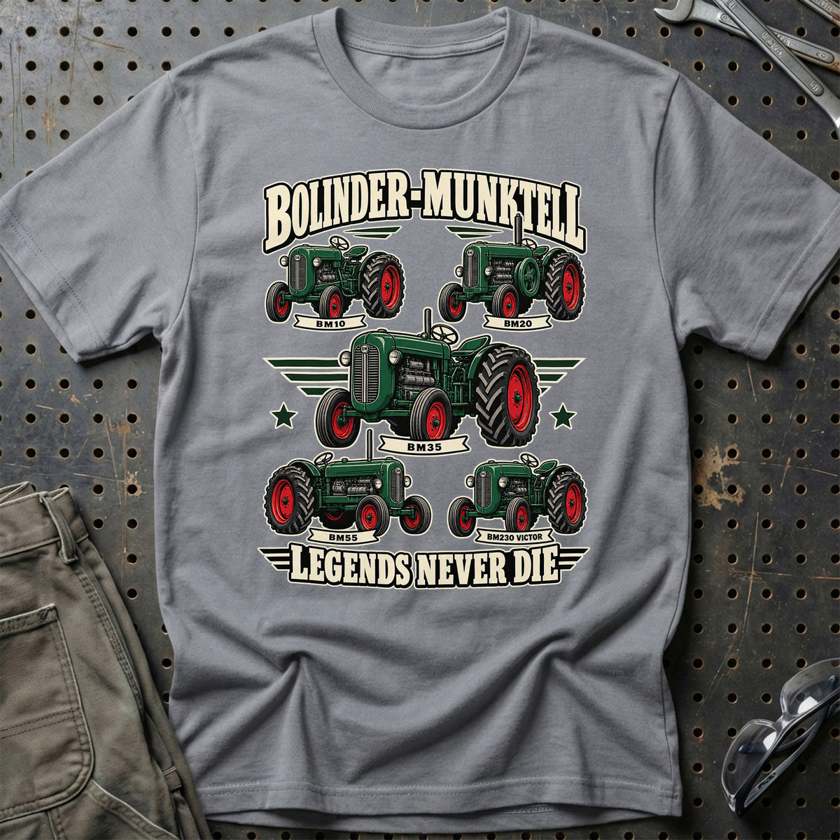 
Produktbillede af Bolinder-Munktell Legends Never Die T-Shirt