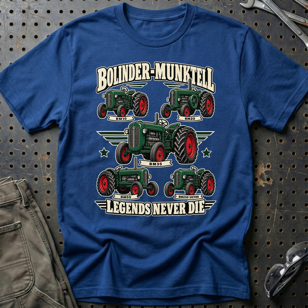 
Produktbillede af Bolinder-Munktell Legends Never Die T-Shirt
