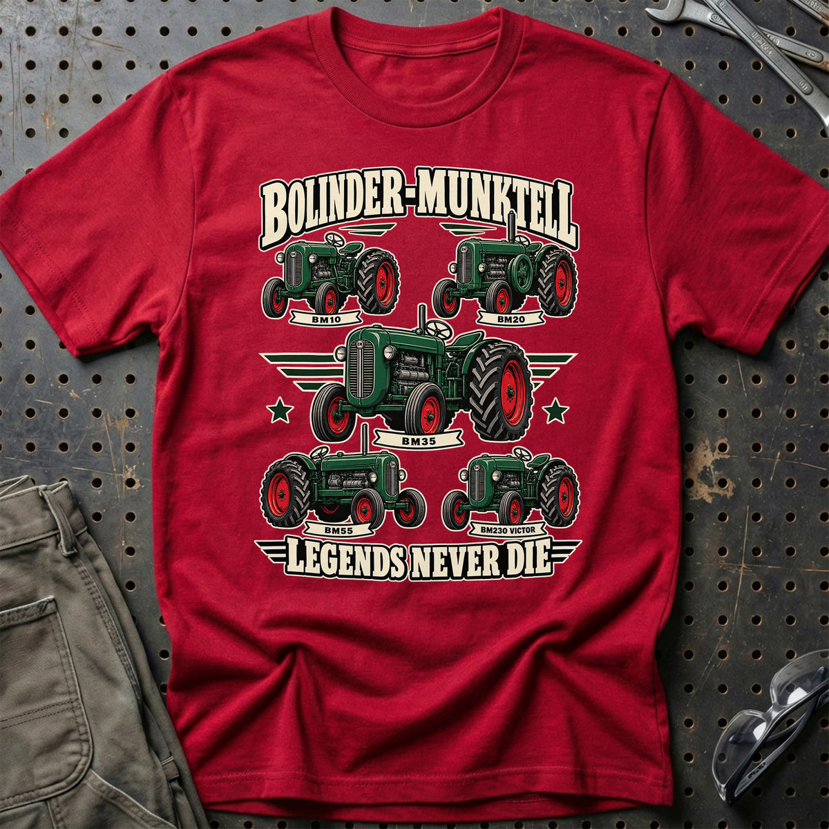 
Produktbillede af Bolinder-Munktell Legends Never Die T-Shirt