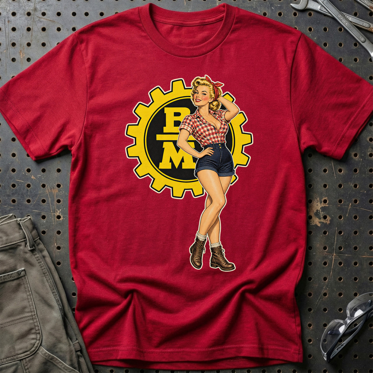 
Produktbillede af Bolinder Munktell Retro Pinup T-Shirt