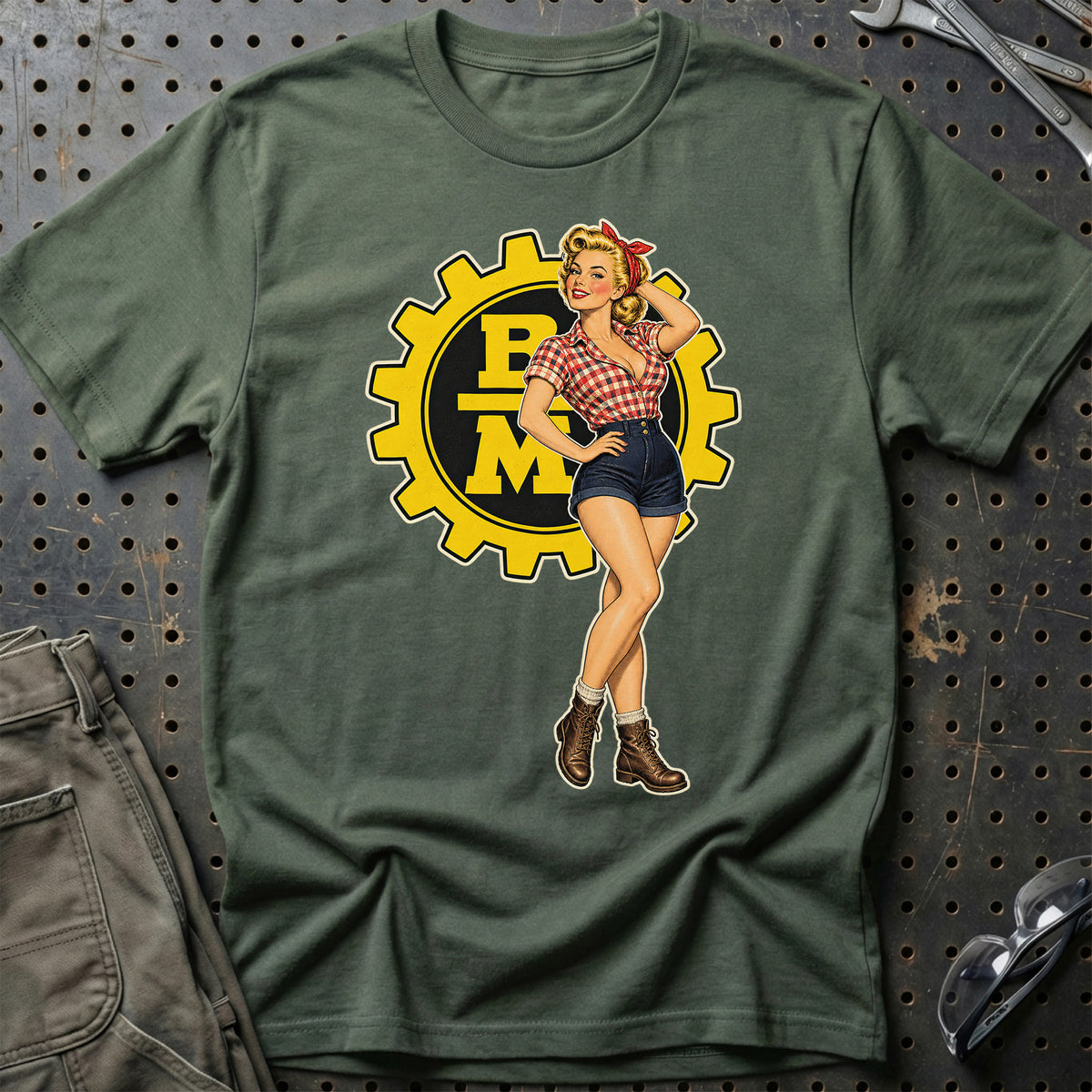 
Produktbillede af Bolinder Munktell Retro Pinup T-Shirt