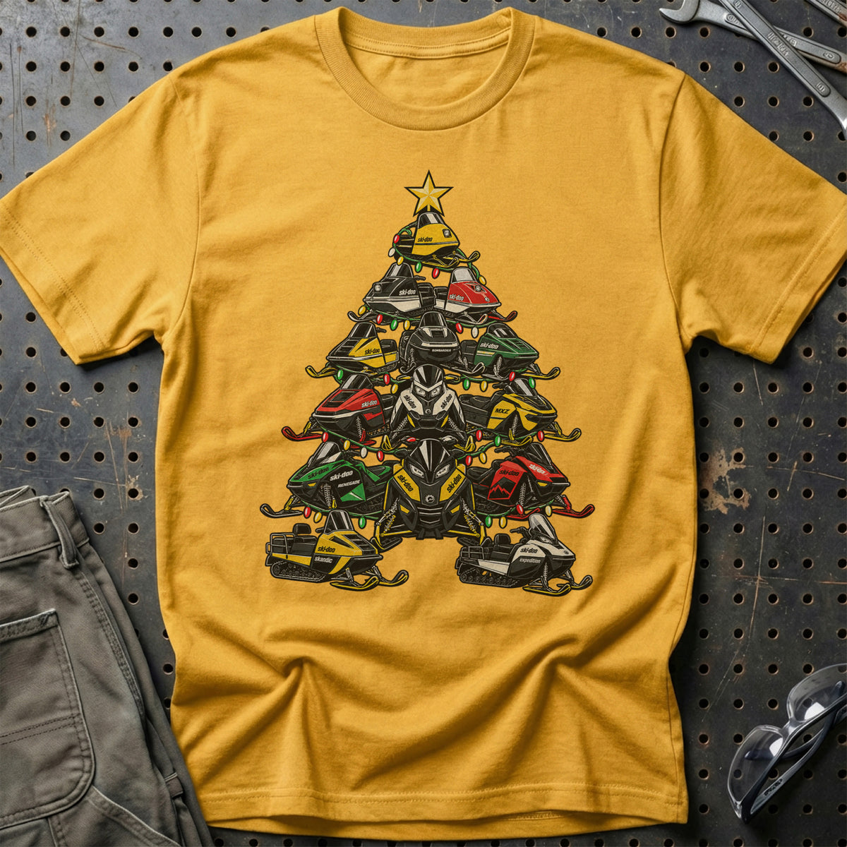
Produktbillede af Bombardier Juletræ T-Shirt