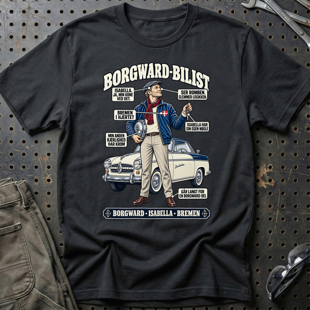 
Borgward-Bilist T-Shirt – Sort
