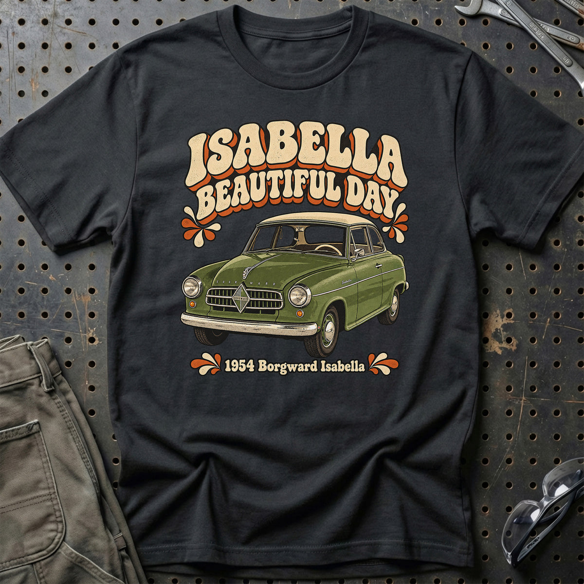 
Borgward Isabella 1954 – Isabella Beautiful Day T-Shirt – Sort