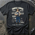 
Borile-Kører T-Shirt – Sort