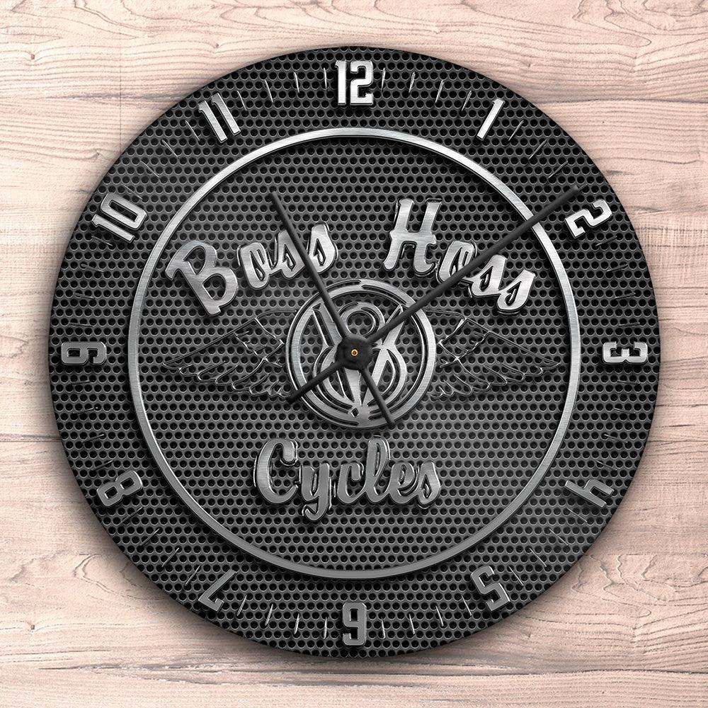 Boss Hoss Vægur Rundt-Clock-Boss Hoss-Garage Culture Shop- garage - man cave - merchandise