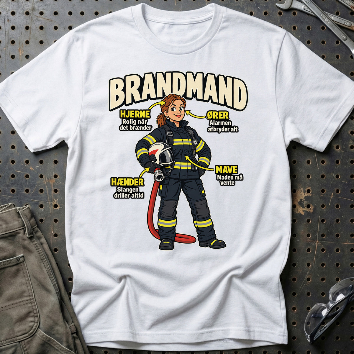 
Produktbillede af Brandmand – Anatomi T-Shirt