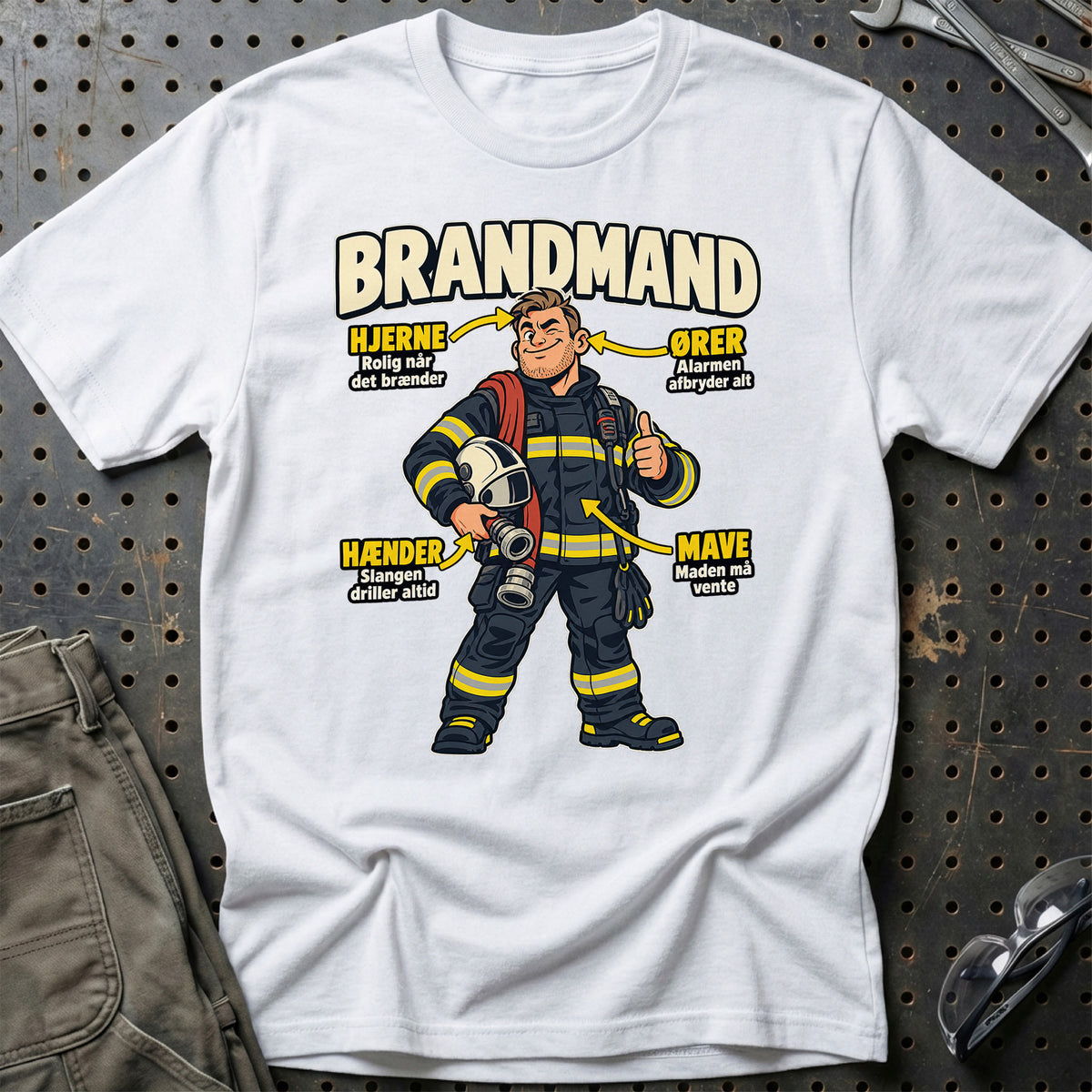 
Produktbillede af Brandmand – Anatomi T-Shirt