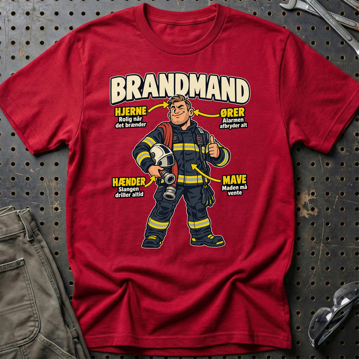 
Produktbillede af Brandmand – Anatomi T-Shirt