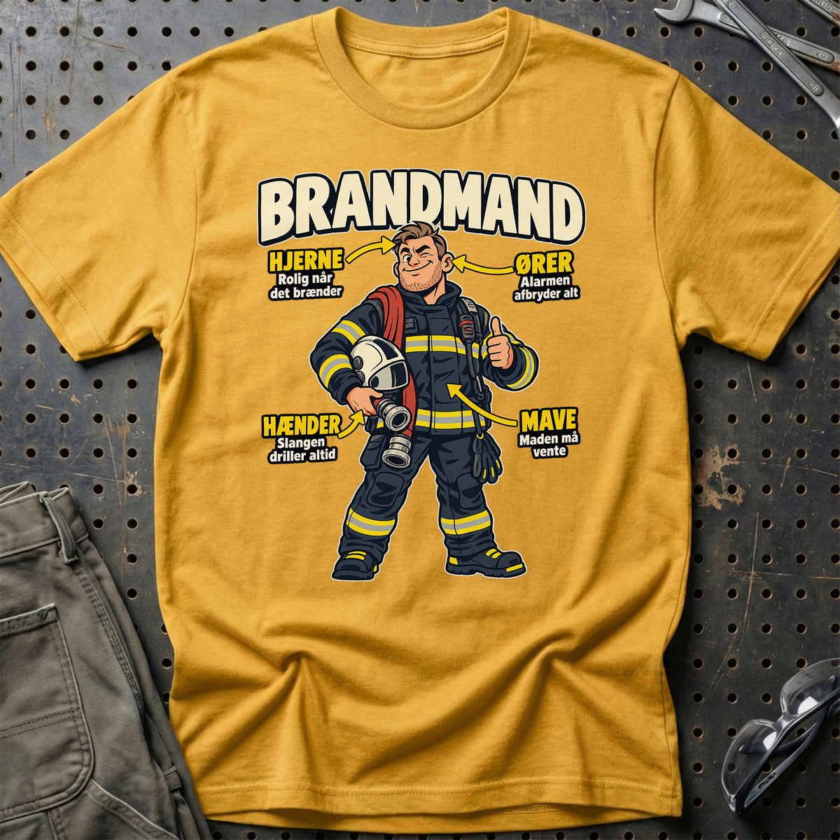 
Produktbillede af Brandmand – Anatomi T-Shirt