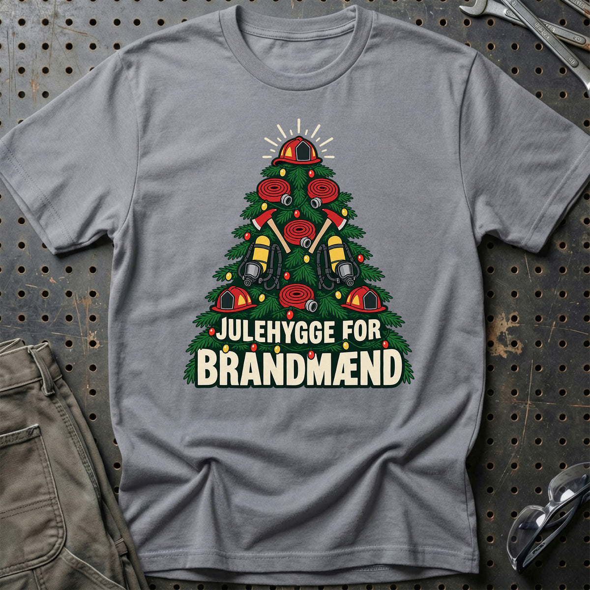
Brandmand – Julehygge – Unisex T-Shirt – Grå Sport
