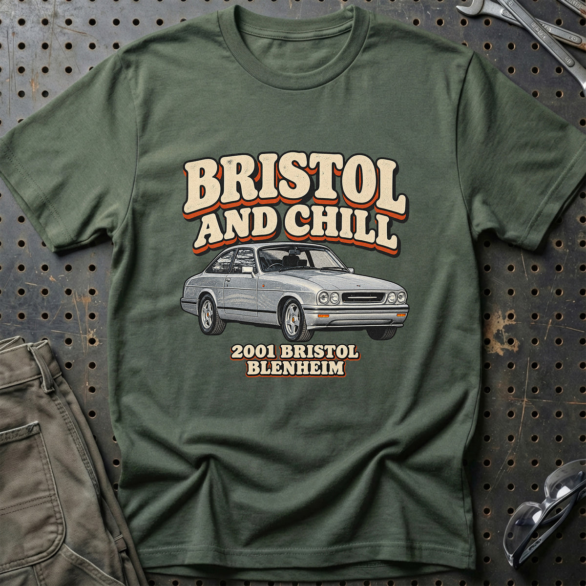
Bristol Blenheim 2001 – Bristol and Chill T-Shirt – Grøn Militær