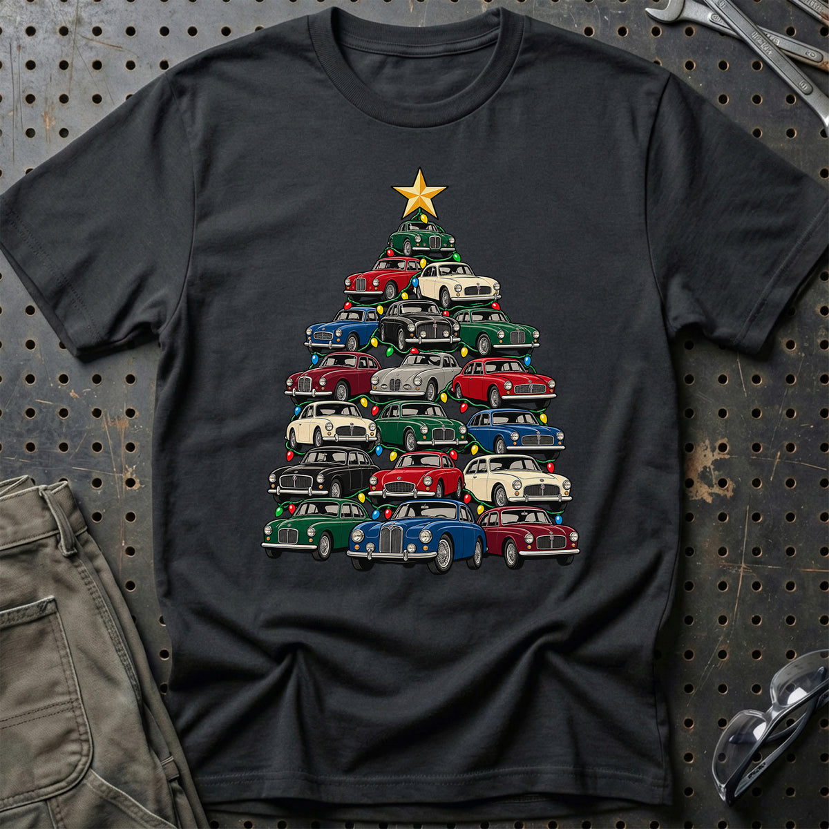 
Bristol Juletræ Christmas Tree Unisex T-Shirt – Sort – print foran