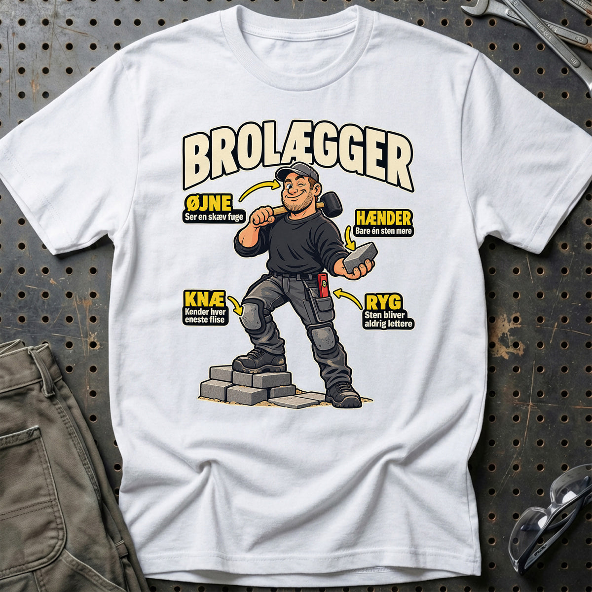 
Produktbillede af Brolægger – Anatomi T-Shirt