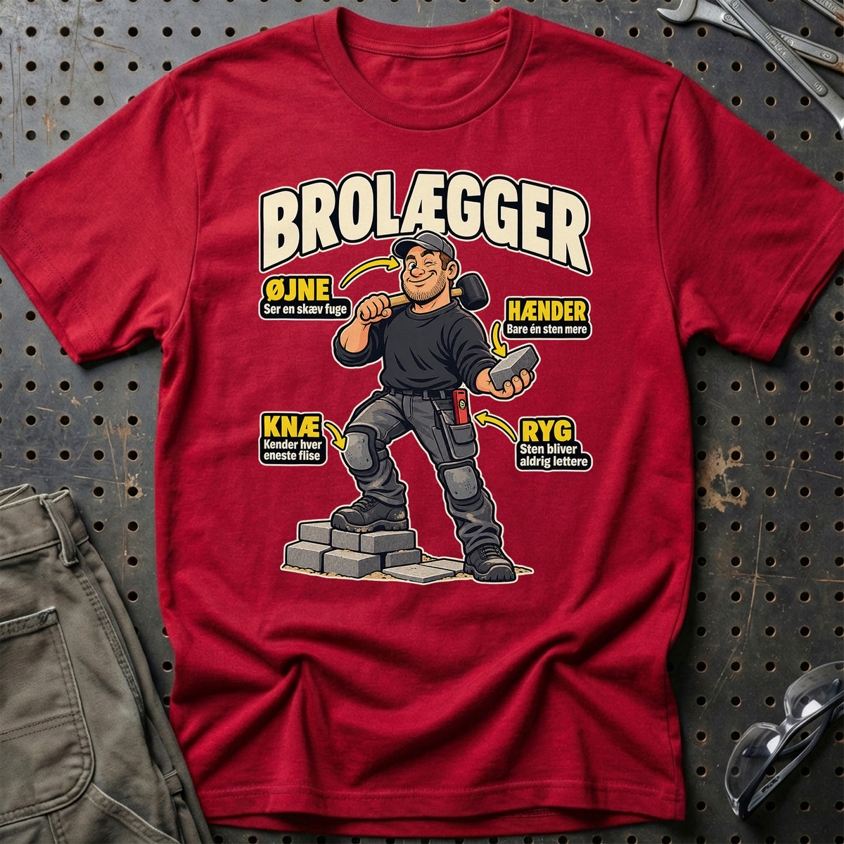 
Produktbillede af Brolægger – Anatomi T-Shirt