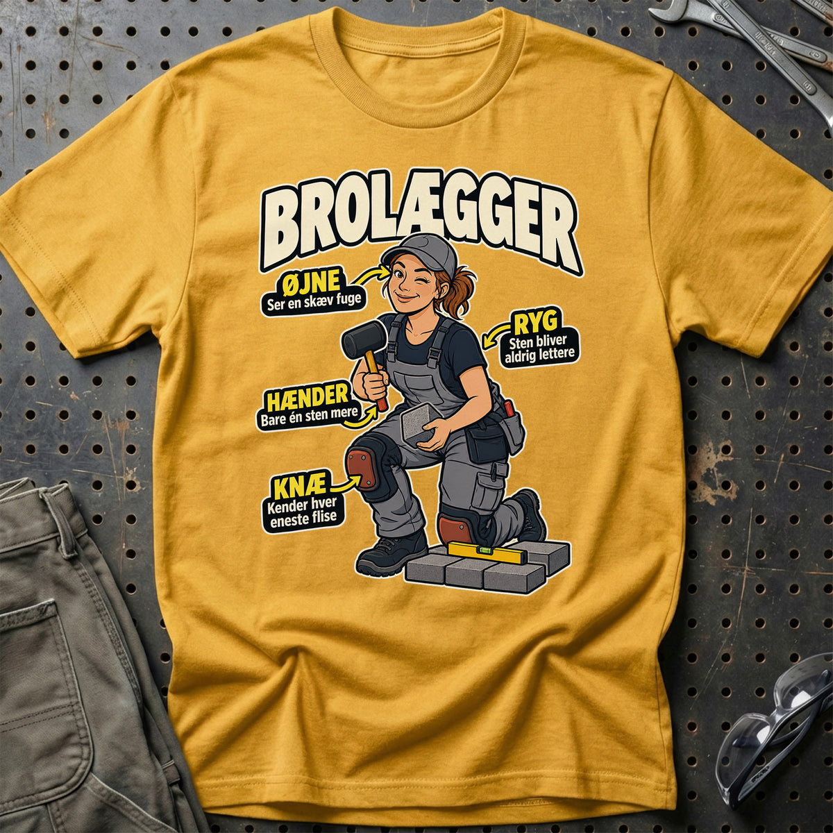 
Produktbillede af Brolægger – Anatomi T-Shirt