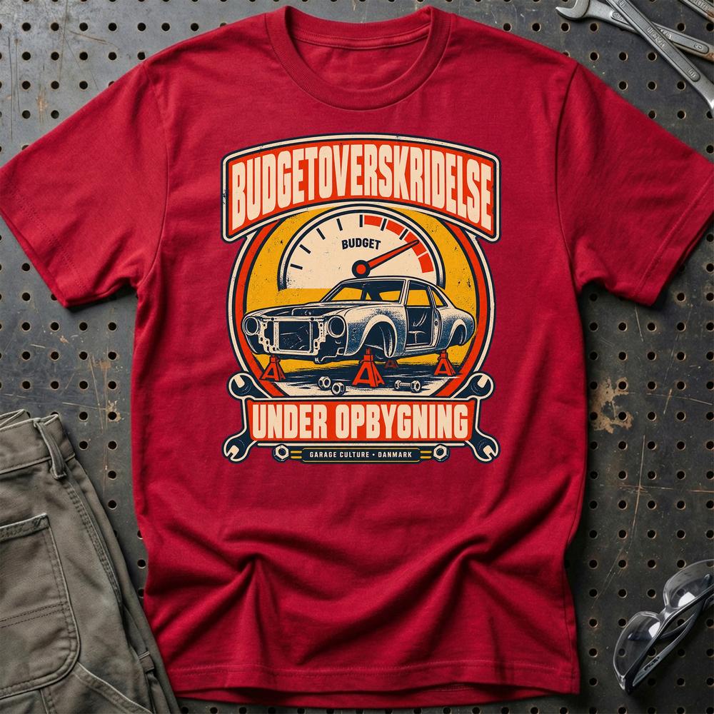 
Produktbillede af Budgetoverskridelse Under Opbygning T-Shirt