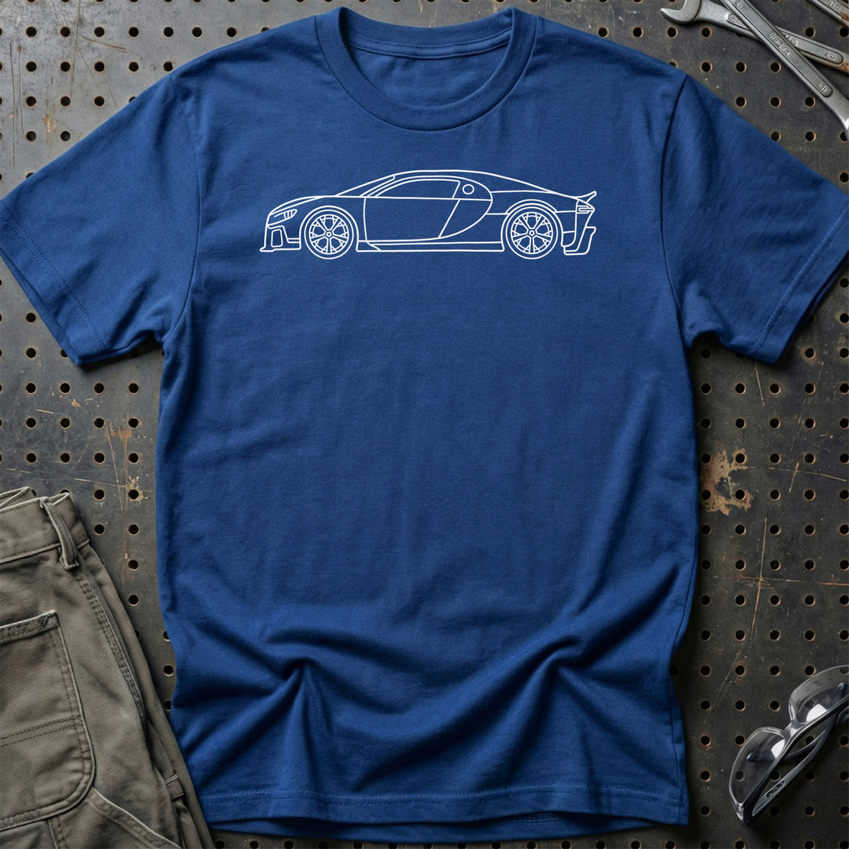 
Produktbillede af Bugatti Chiron Profilée Outline 2 T-Shirt