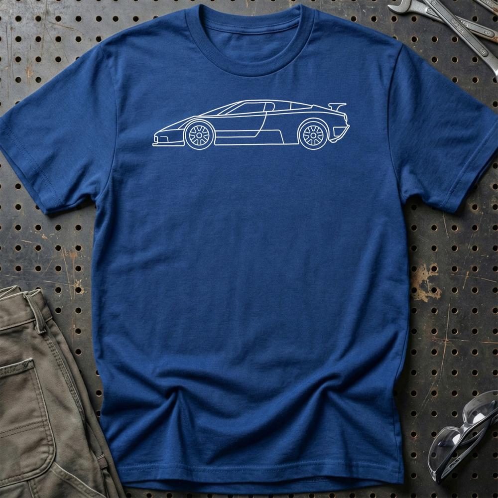 
Produktbillede af Bugatti EB110 SS Outline T-Shirt