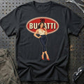 Bugatti Retro Pinup T-Shirt – Sort