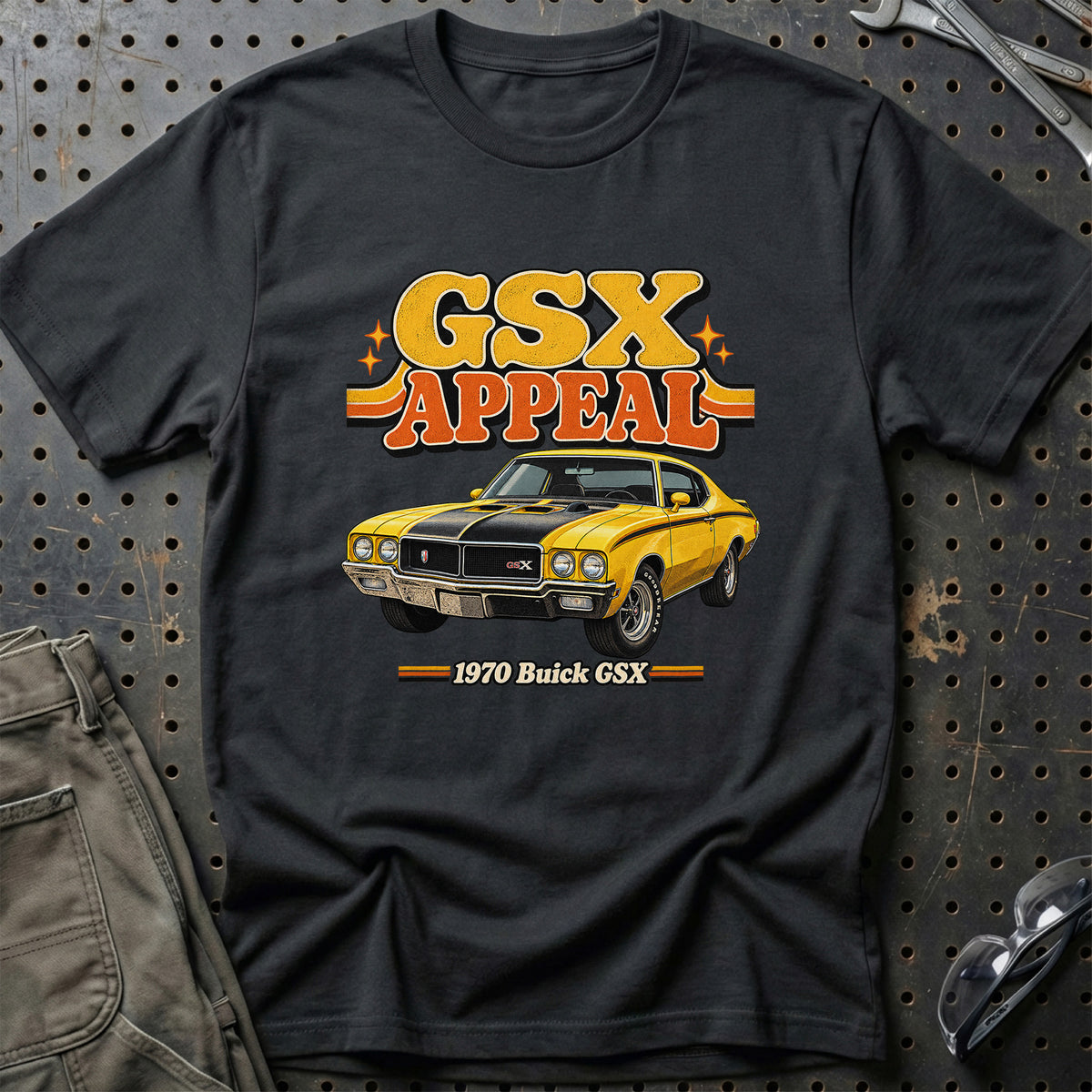 
Buick GSX 1970 – GSX Appeal T-Shirt – Sort