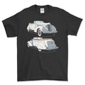 Buick Series 80 Roadmaster Phaeton 1957 T-Shirt-Beklædning-Buick-Sort-S-Garage Culture Shop- garage - man cave - merchandise