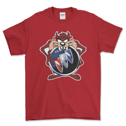 Buick TAZ Unisex T-Shirt , Bomuld-Beklædning-Buick-Rød-S-Forside-Garage Culture Shop- garage - man cave - merchandise