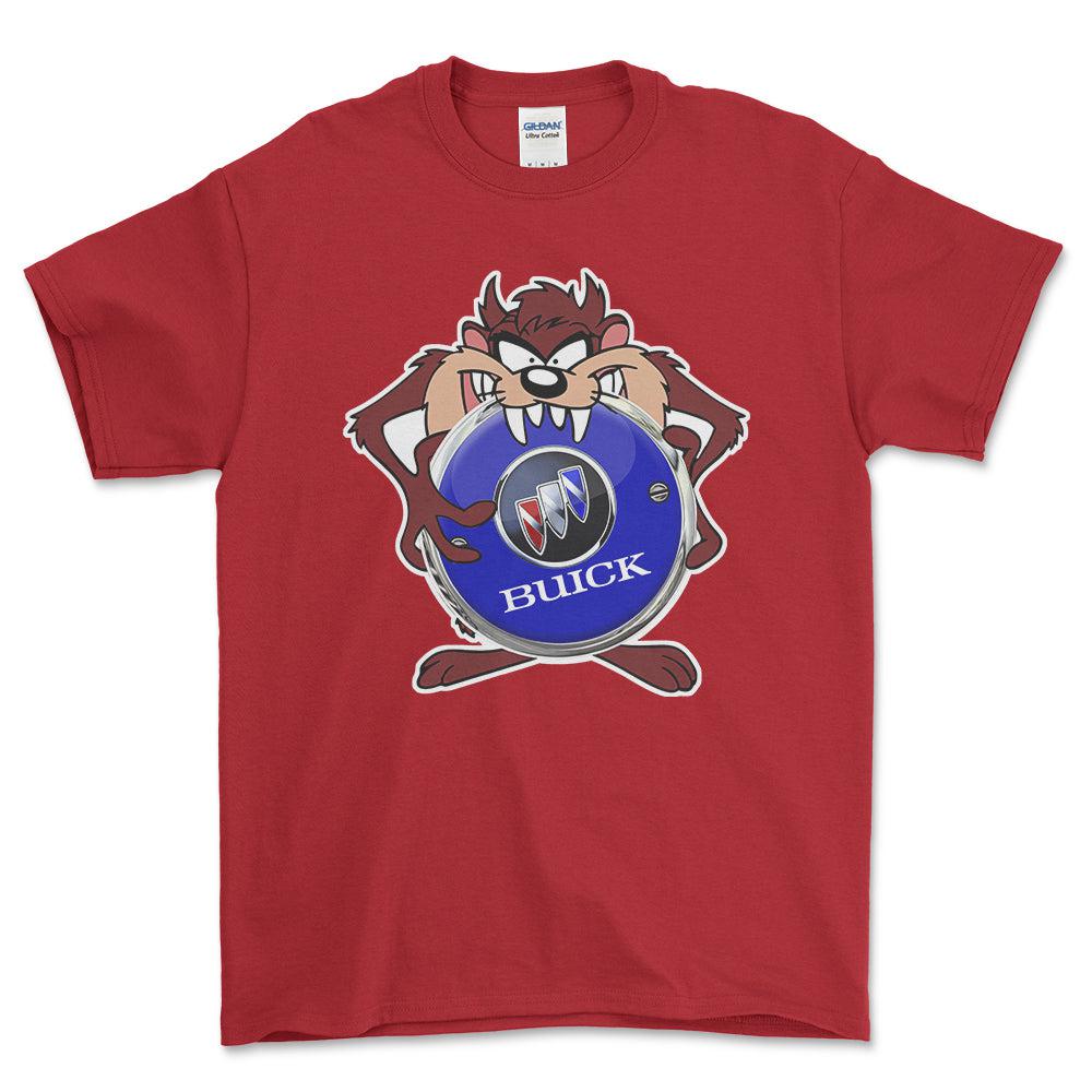 Buick TAZ Unisex T-Shirt , Bomuld-Beklædning-Buick-Rød-S-Forside-Garage Culture Shop- garage - man cave - merchandise