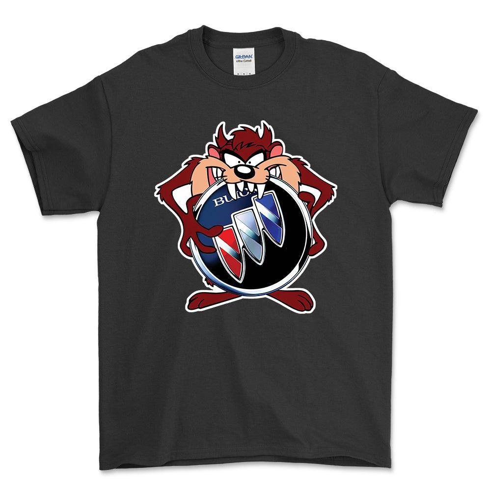 Buick TAZ Unisex T-Shirt , Bomuld-Beklædning-Buick-Sort-S-Forside-Garage Culture Shop- garage - man cave - merchandise