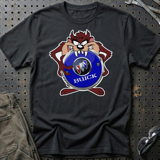 Buick TAZ Unisex T-Shirt , Bomuld-Beklædning-Buick-Sort-S-Garage Culture Shop- garage - man cave - merchandise