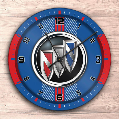 Buick Vægur Rundt-Clock-Buick-Garage Culture Shop- garage - man cave - merchandise