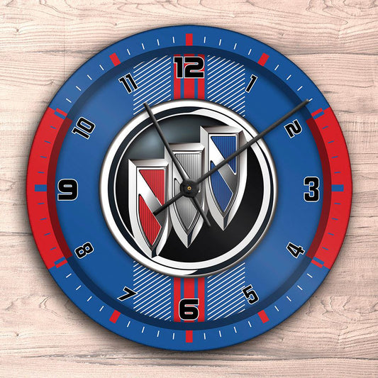 Buick Vægur Rundt-Clock-Buick-Garage Culture Shop- garage - man cave - merchandise